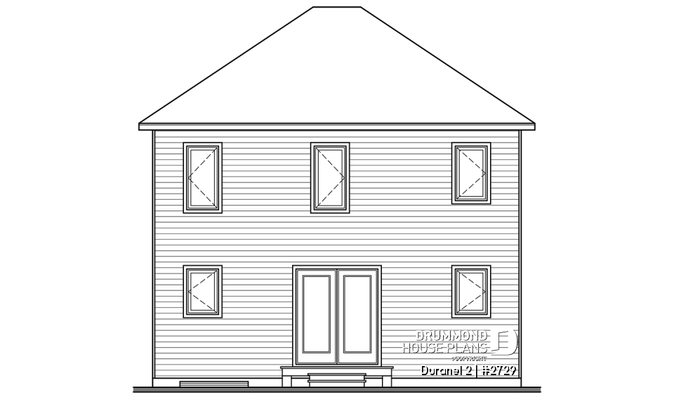 rear elevation - Duranel 2