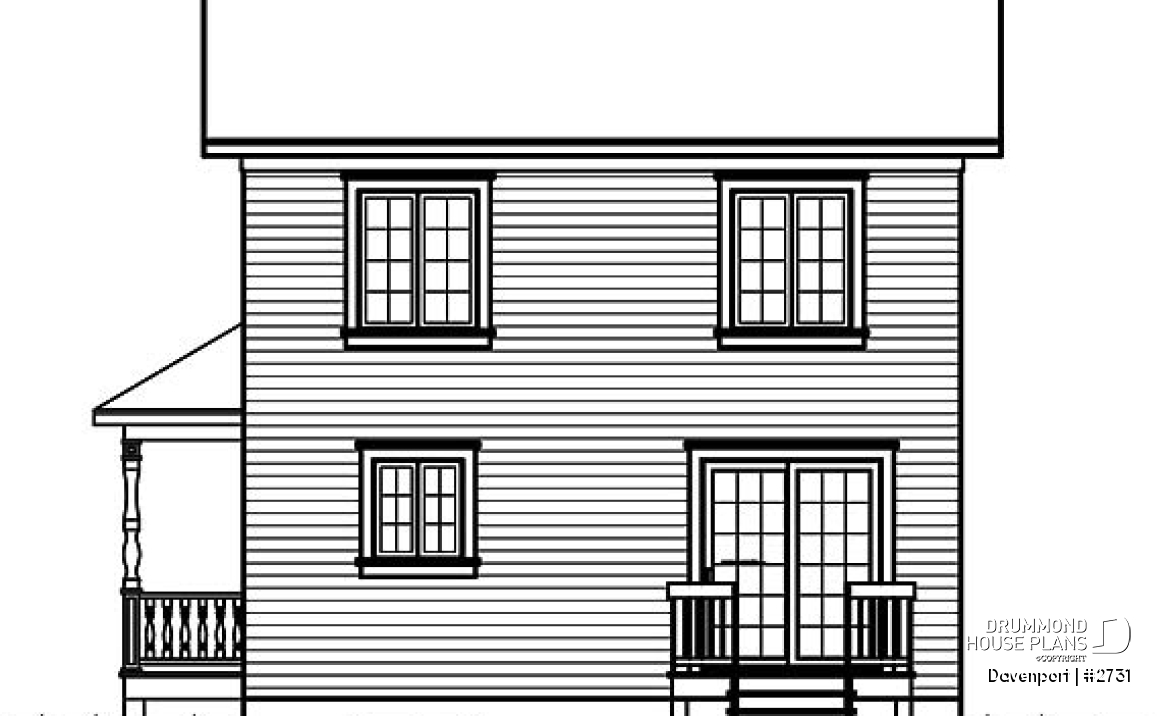 rear elevation - Westfield