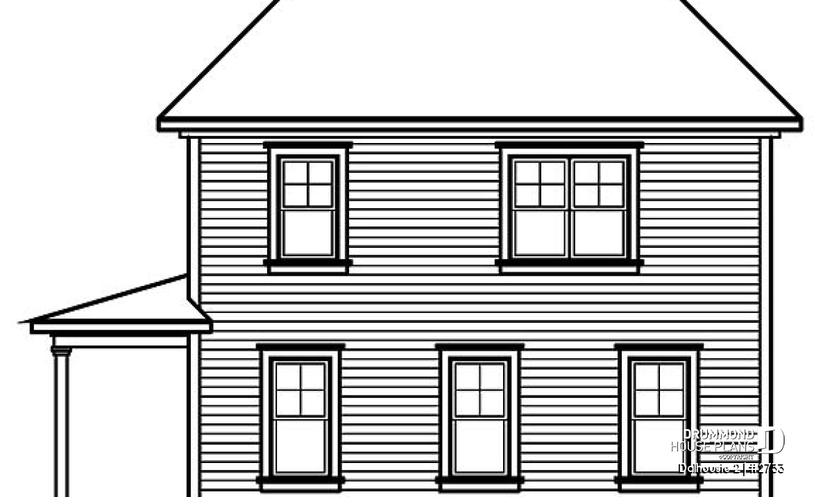 rear elevation - Dalhousie 2