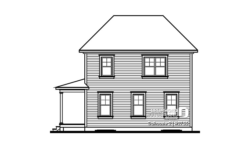 rear elevation - Dalhousie 2