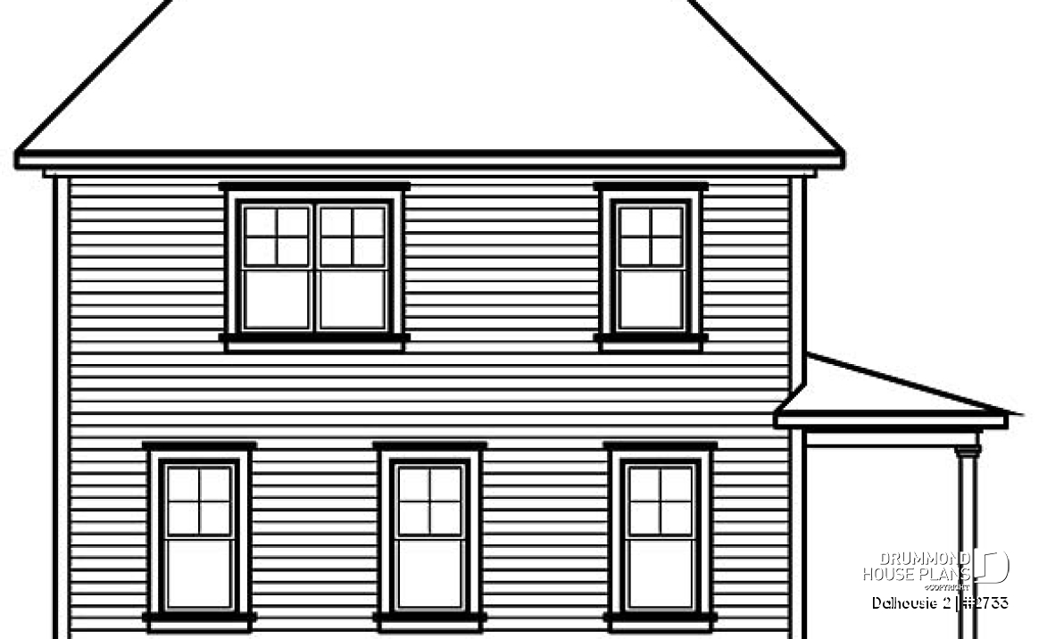 rear elevation - Dalhousie 2