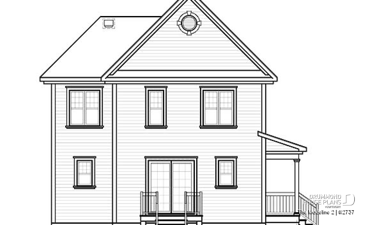 rear elevation - The Madeline 2