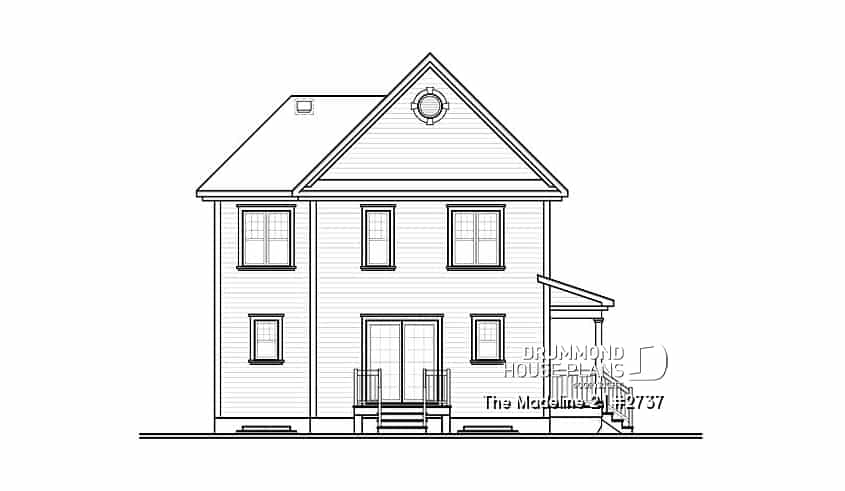 rear elevation - The Madeline 2