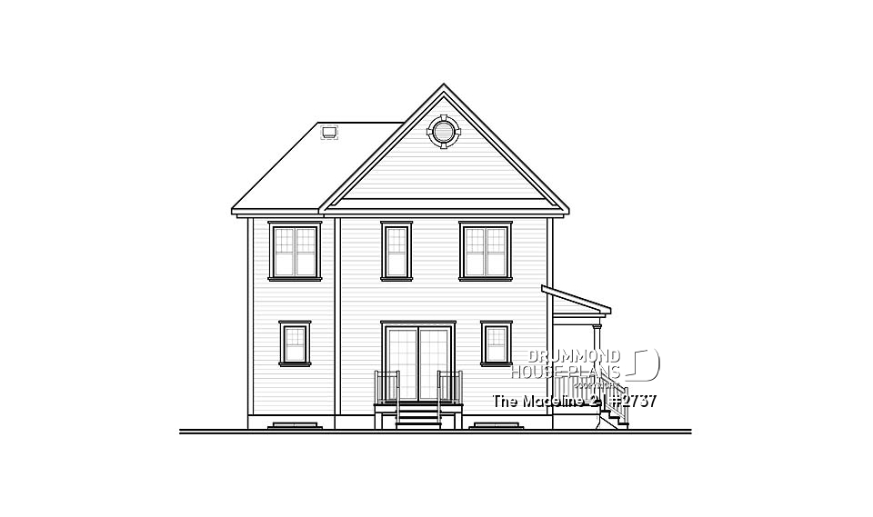 rear elevation - The Madeline 2
