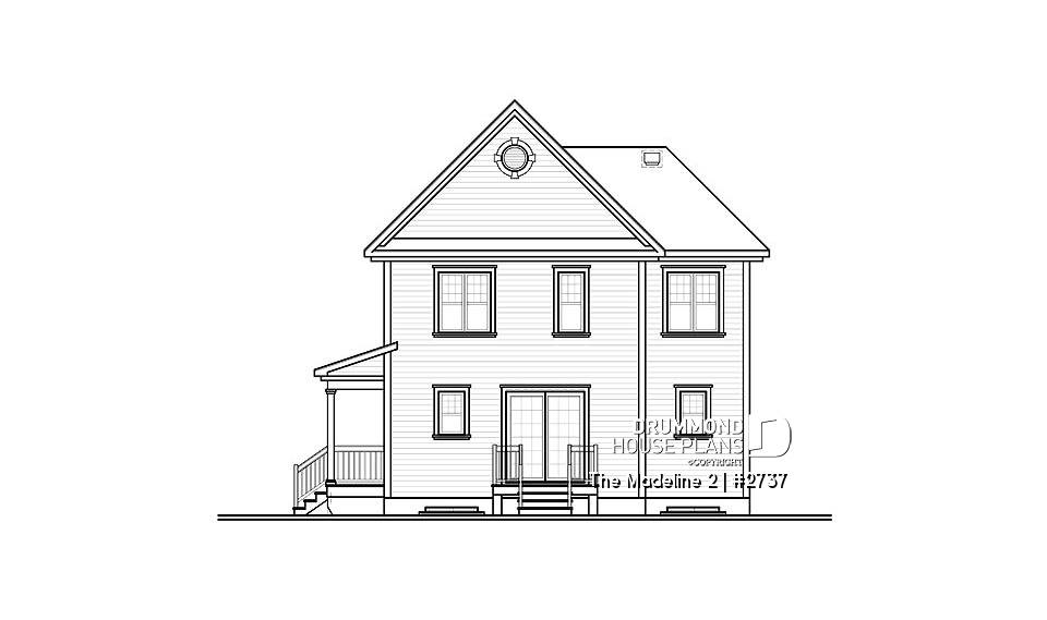 rear elevation - The Madeline 2