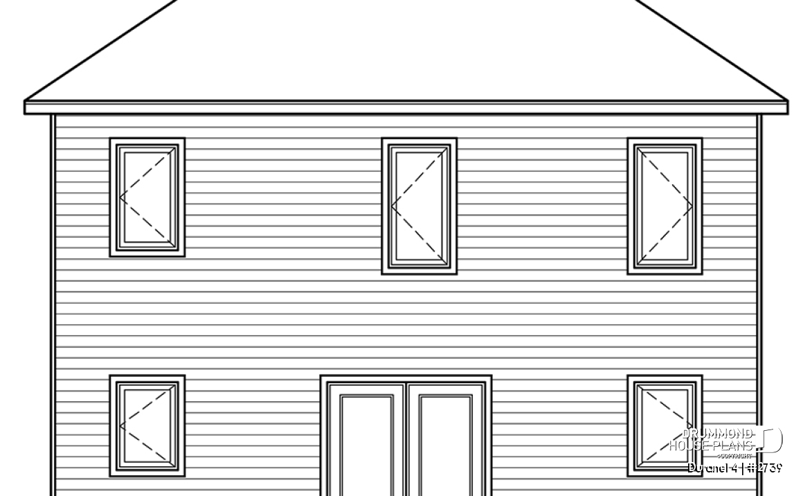 rear elevation - Duranel 4