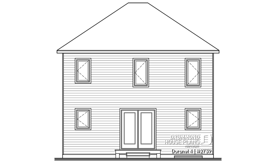 rear elevation - Duranel 4
