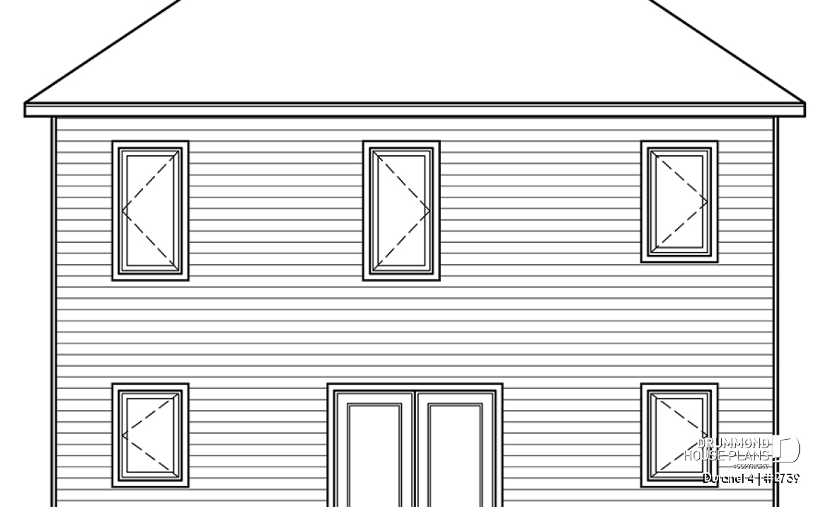 rear elevation - Duranel 4