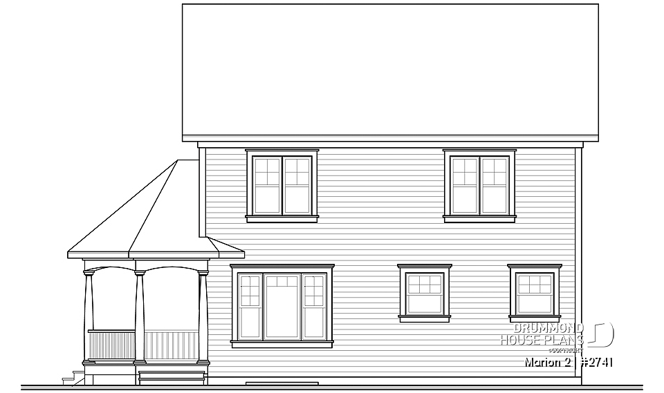 rear elevation - Marion 2