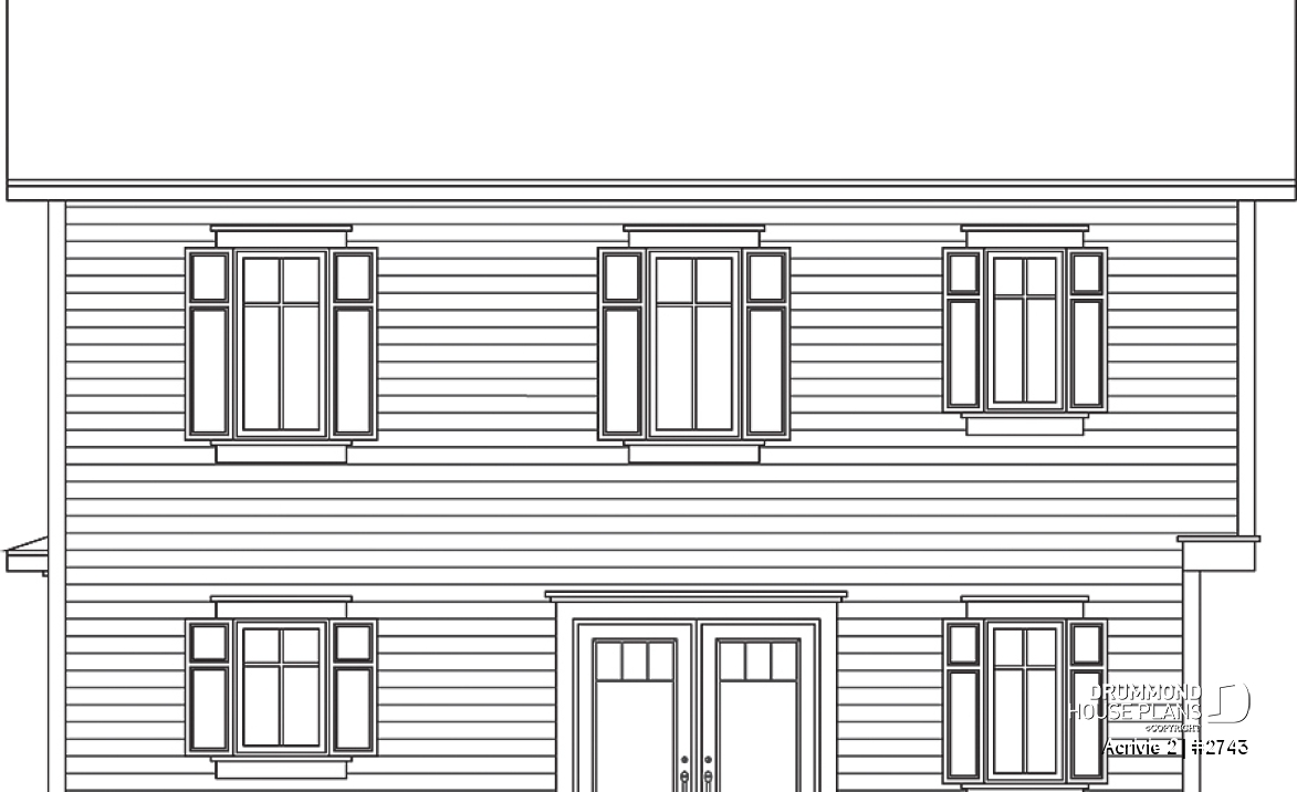 rear elevation - Acrivie 2