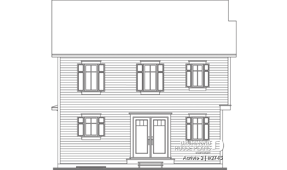 rear elevation - Acrivie 2