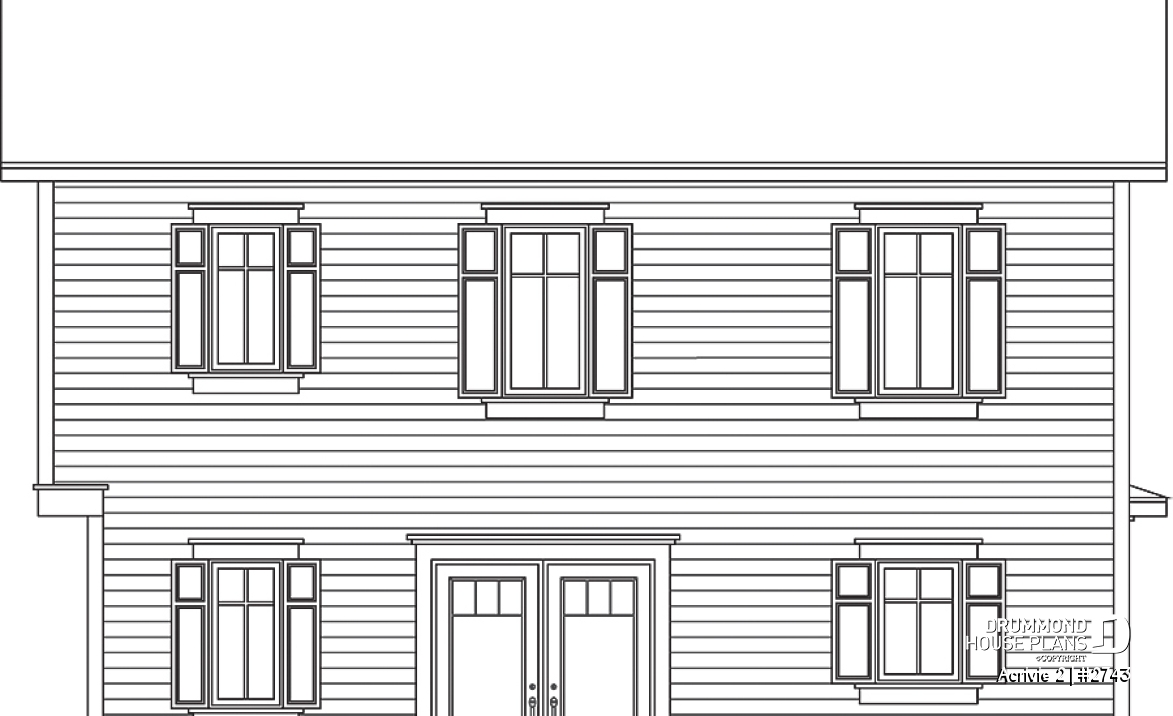 rear elevation - Acrivie 2