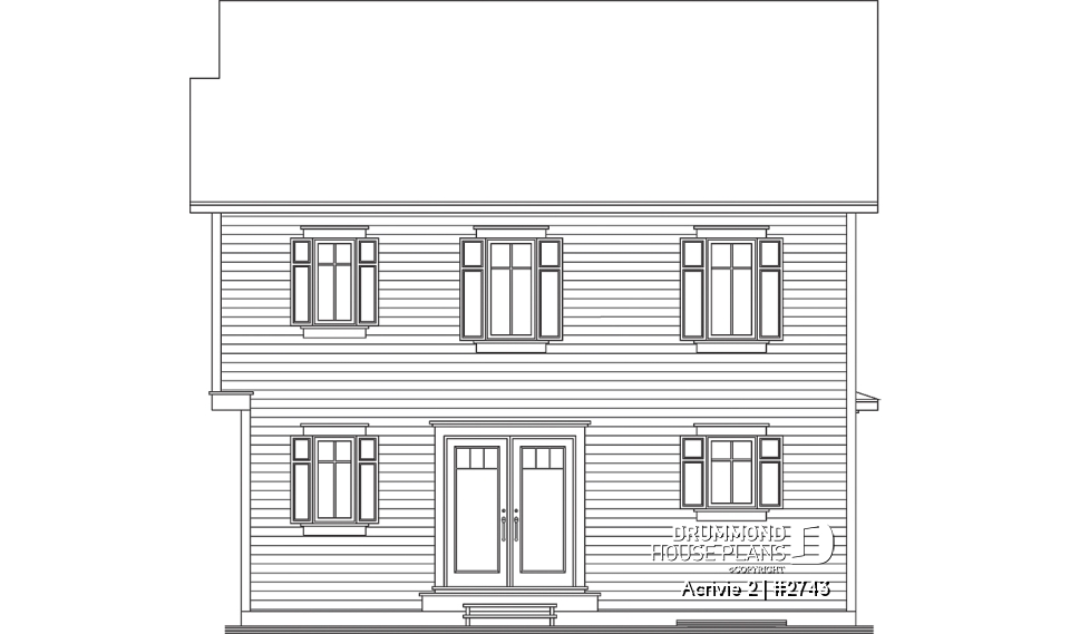 rear elevation - Acrivie 2