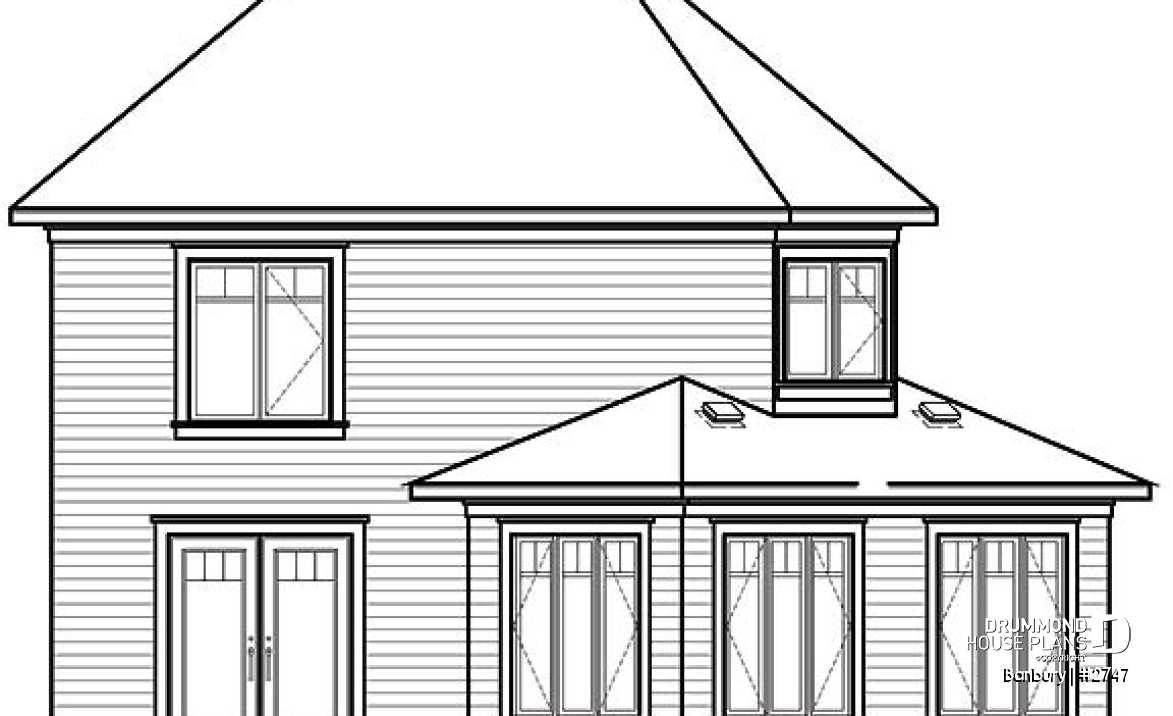 rear elevation - Banbury