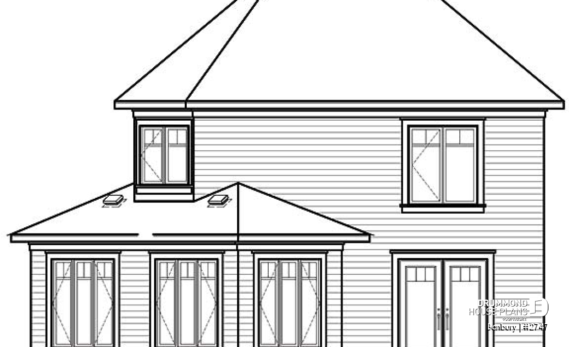 rear elevation - Banbury