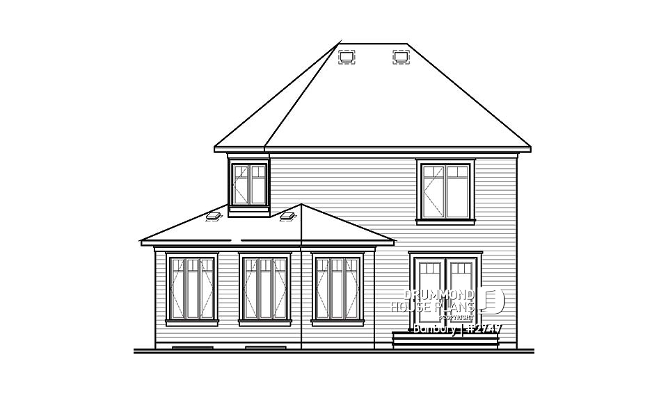 rear elevation - Banbury