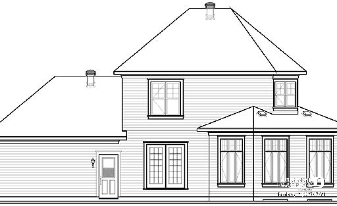 rear elevation - Banbury 2