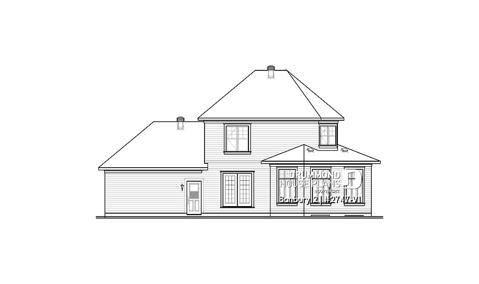 rear elevation - Banbury 2