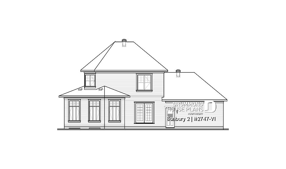 rear elevation - Banbury 2