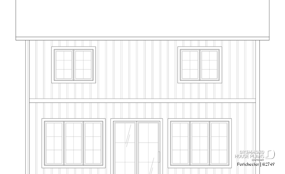 rear elevation - Portchester