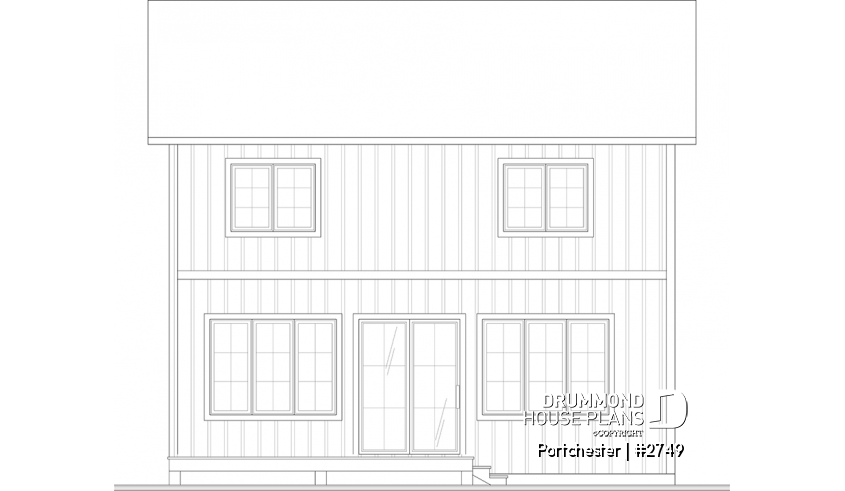 rear elevation - Portchester