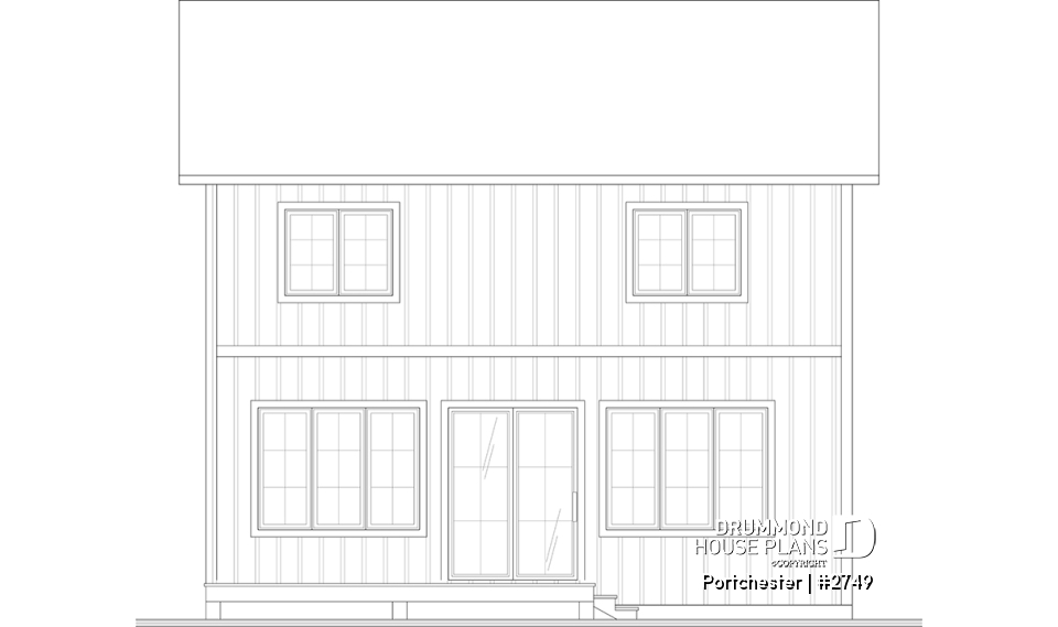rear elevation - Portchester