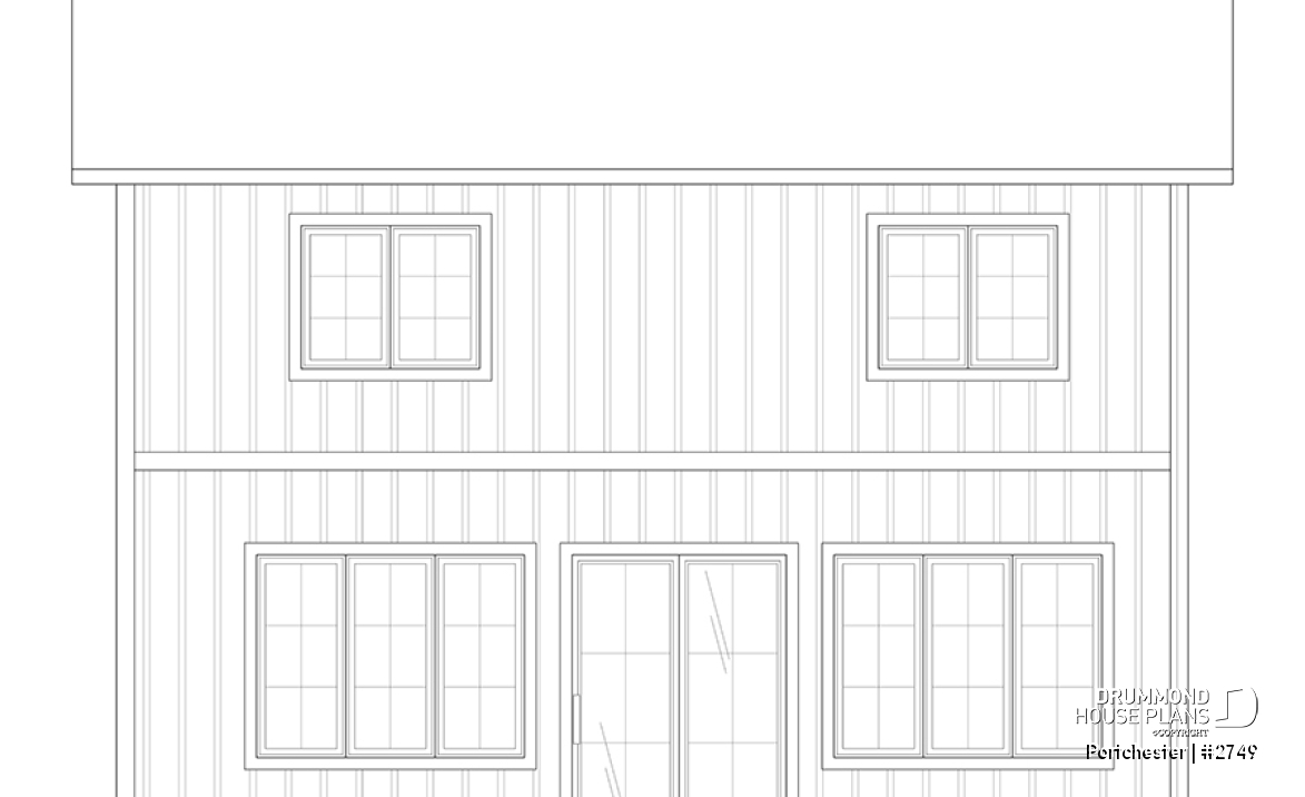 rear elevation - Portchester