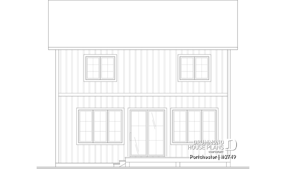 rear elevation - Portchester