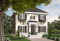 front - BASE MODEL - Budget-friendly French coutry cottage, 3 bedrooms, open floor plan, stunning family bathroom - Herschel