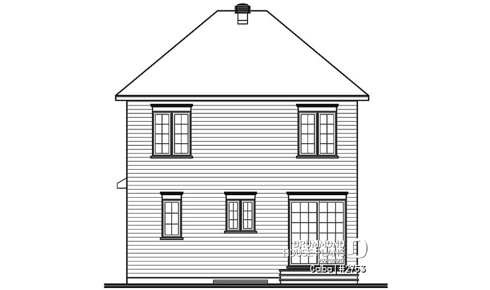 rear elevation - Galba