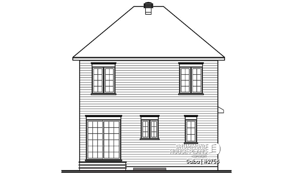 rear elevation - Galba