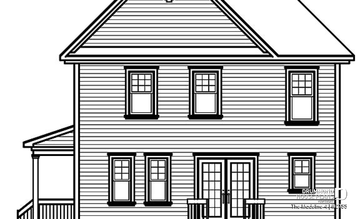 rear elevation - The Madeline 4