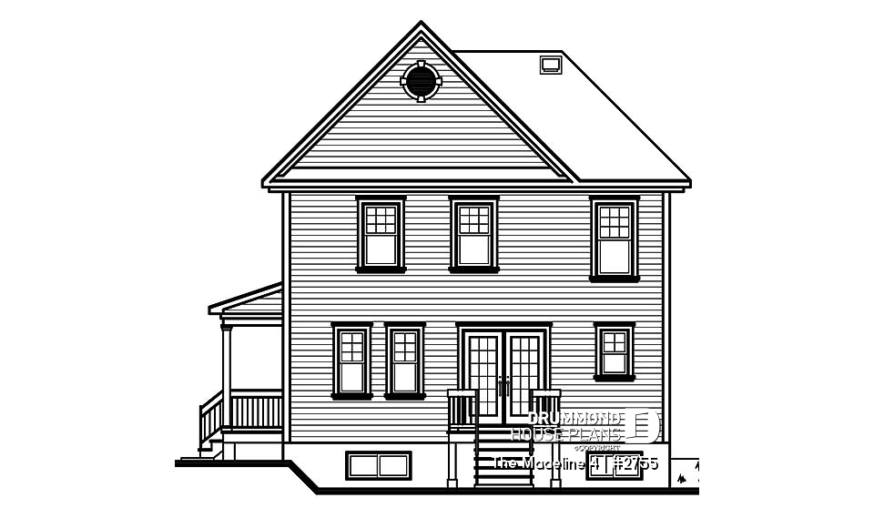 rear elevation - The Madeline 4