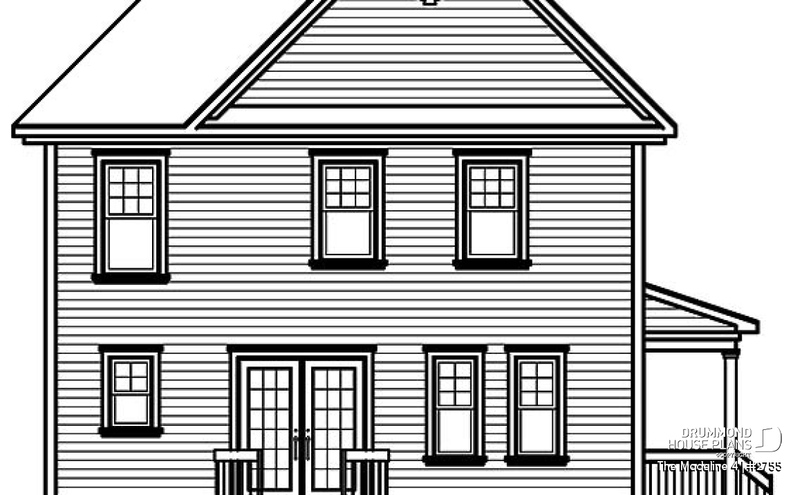 rear elevation - The Madeline 4