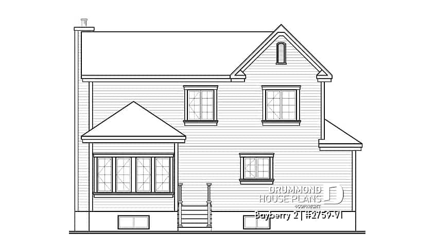 rear elevation - Bayberry 2