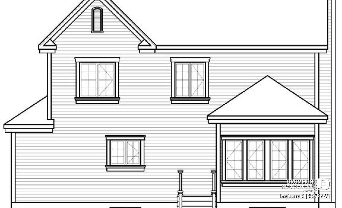 rear elevation - Bayberry 2