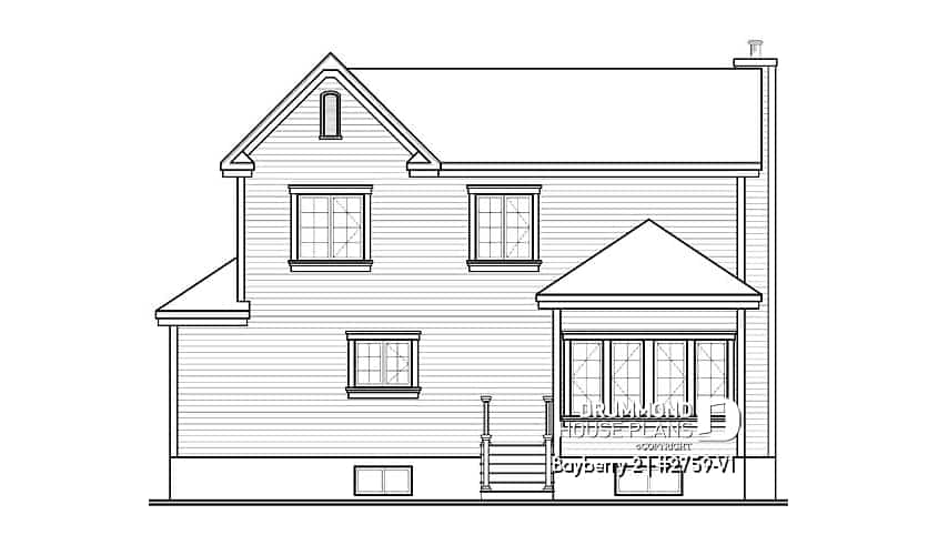 rear elevation - Bayberry 2