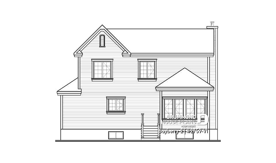 rear elevation - Bayberry 2