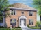 front - BASE MODEL - English style cottage house plan, 3 bedrooms, laundry on main floor, formal dining room - Seigneurial