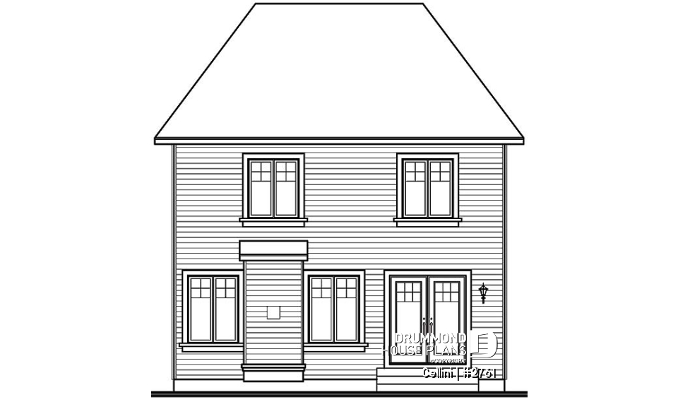 rear elevation - Cellini