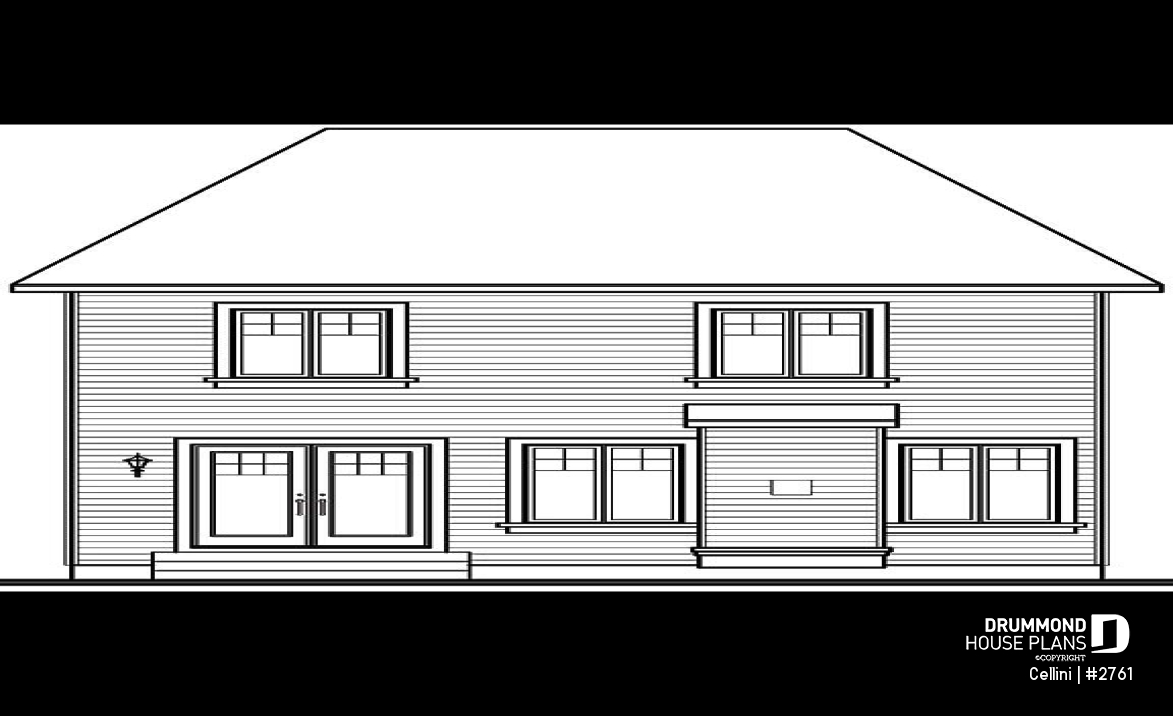 rear elevation - Cellini