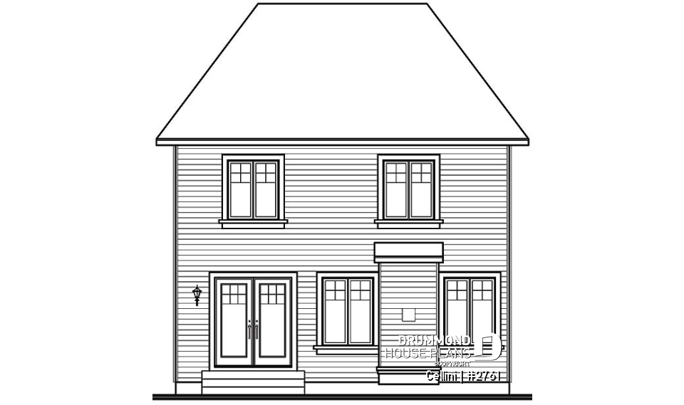 rear elevation - Cellini