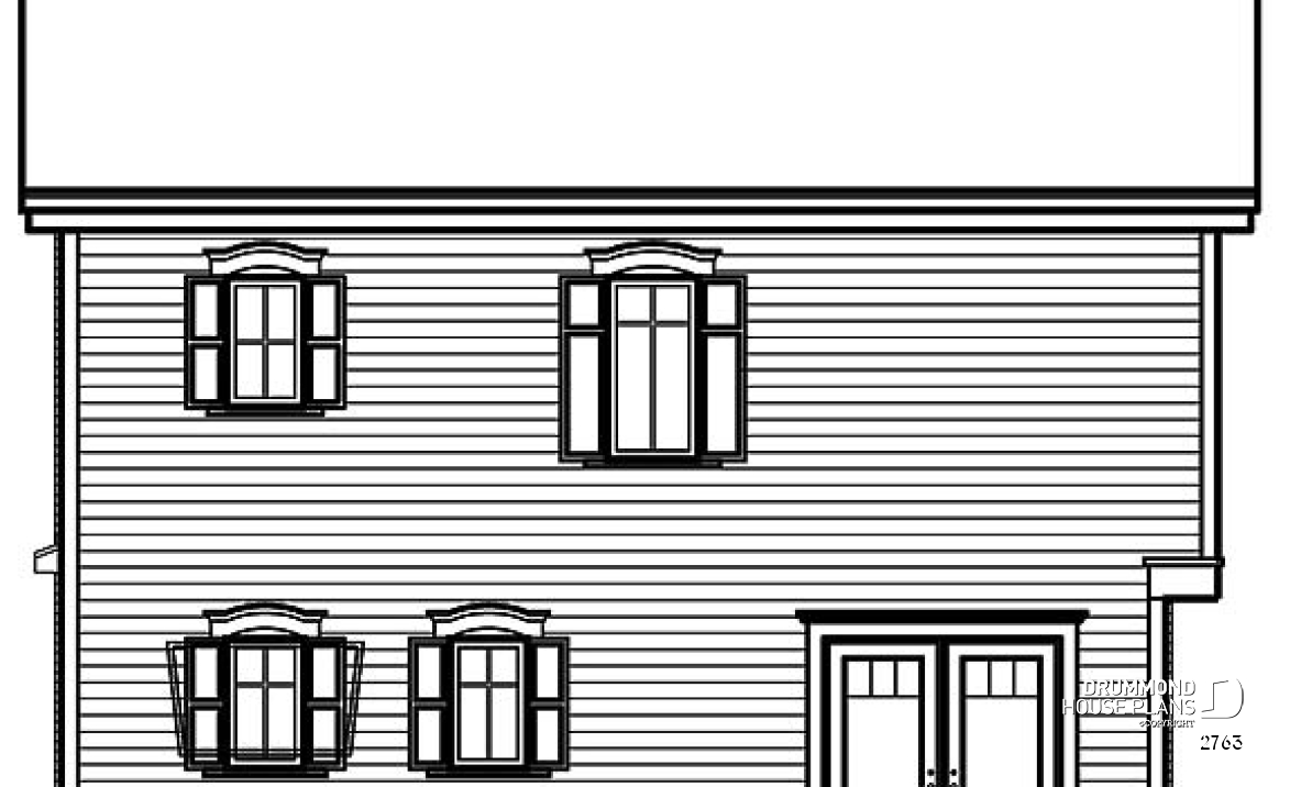rear elevation - 