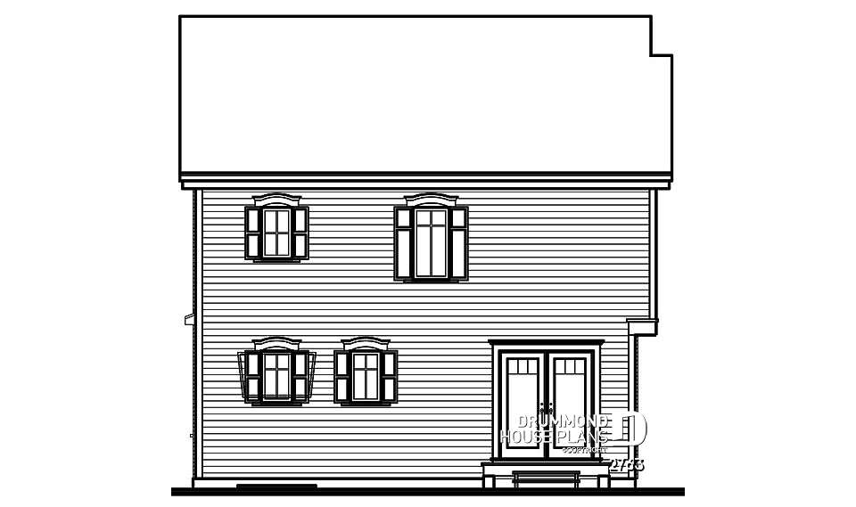 rear elevation - 