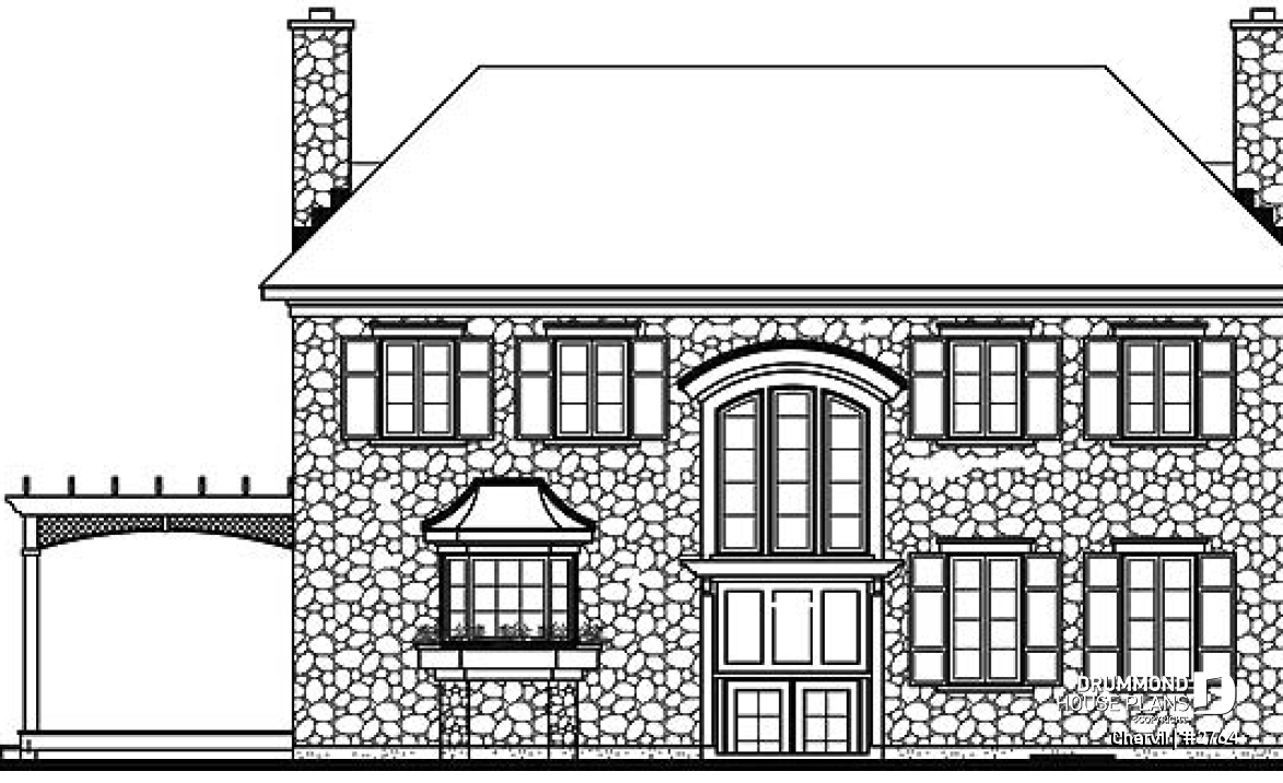 rear elevation - Chervil
