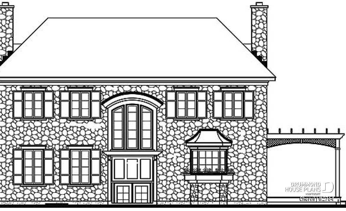 rear elevation - Chervil