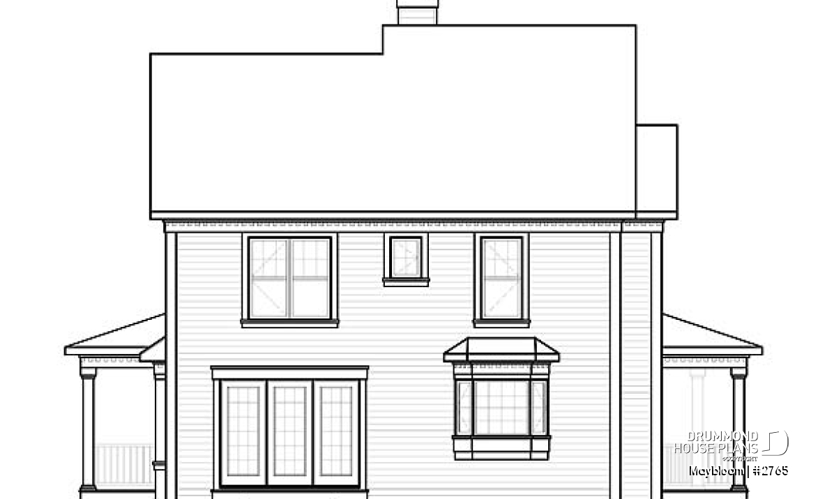 rear elevation - Maybloom
