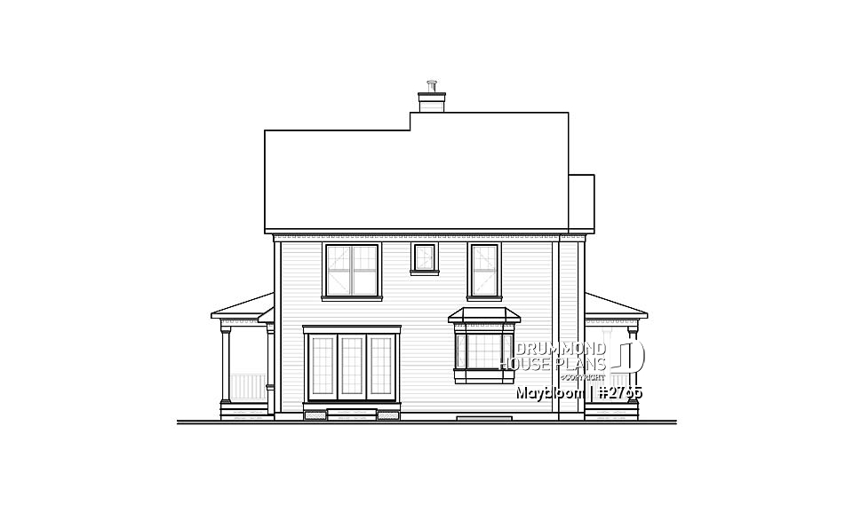 rear elevation - Maybloom