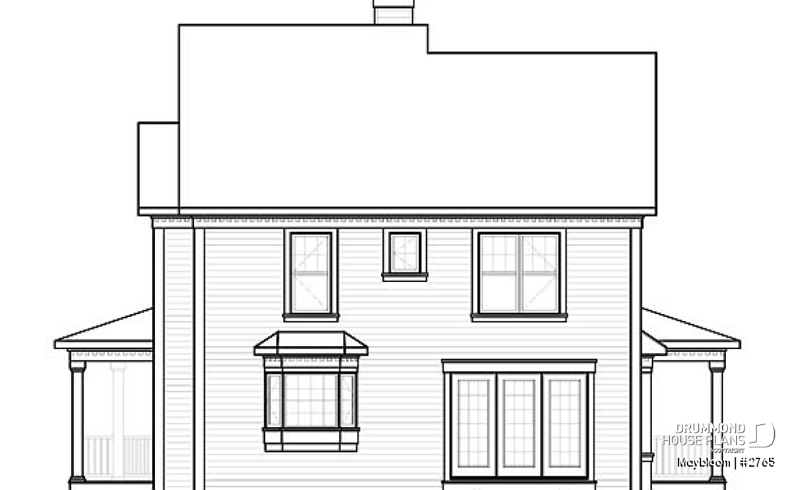 rear elevation - Maybloom