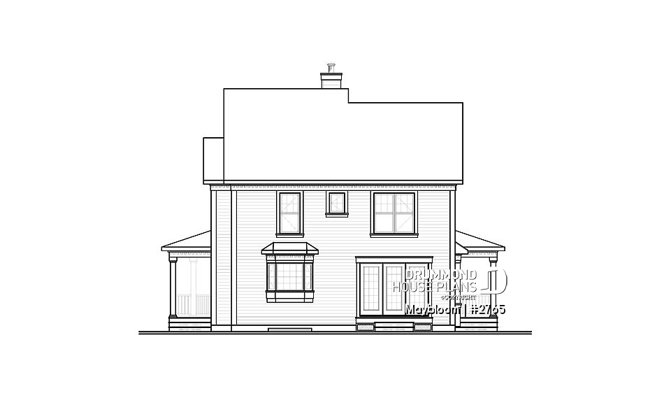 rear elevation - Maybloom